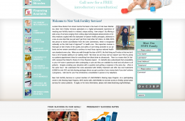 Medical Website for a Fertility Clinic